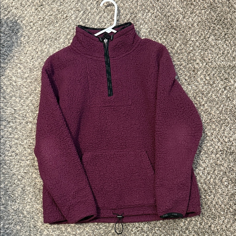 Victoria's Secret Purple Fleece Jacket